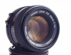 Obiectiv Canon FD 50mm 1.4 Mirrorless Sony Nex, Fujifilm, Olympus, Panasonic foto