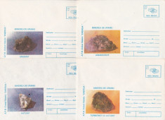 bnk fil Lot 4 intreguri postale 1996 - Minereuri de uraniu foto