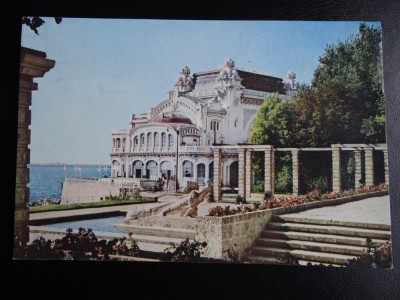 SEPT15-Vedere/Carte postala-Constanta-Cazinoul-circulata foto