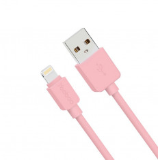 Cablu 8 Pin Lightning USB iPhone 5 5C 5S 6 6S 6/6S Plus iPad iPod Pink Yoobao foto