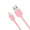 Cablu 8 Pin Lightning USB iPhone 5 5C 5S 6 6S 6/6S Plus iPad iPod Pink Yoobao