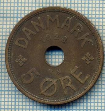 6669 MONEDA - DANEMARCA (DANMARK) - 5 ORE - ANUL 1928 -starea care se vede foto