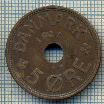 6717 MONEDA - DANEMARCA (DANMARK) - 5 ORE - ANUL 1928 -starea care se vede foto