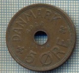 6686 MONEDA - DANEMARCA (DANMARK) - 5 ORE - ANUL 1928 -starea care se vede, Europa