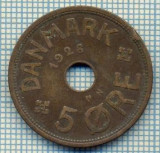 6688 MONEDA - DANEMARCA (DANMARK) - 5 ORE - ANUL 1928 -starea care se vede, Europa