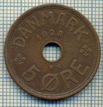 6719 MONEDA - DANEMARCA (DANMARK) - 5 ORE - ANUL 1928 -starea care se vede