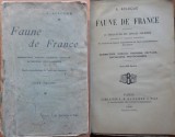 Acloque , Fauna Frantei , descrierea speciilor locale , 1900 , cu 1124 desene