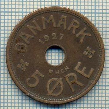 6713 MONEDA - DANEMARCA (DANMARK) - 5 ORE - ANUL 1927 -starea care se vede