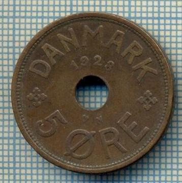 6728 MONEDA - DANEMARCA (DANMARK) - 5 ORE - ANUL 1928 -starea care se vede foto