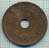 6689 MONEDA - DANEMARCA (DANMARK) - 5 ORE - ANUL 1928 -starea care se vede, Europa