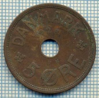 6689 MONEDA - DANEMARCA (DANMARK) - 5 ORE - ANUL 1928 -starea care se vede foto