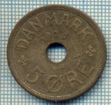 6687 MONEDA - DANEMARCA (DANMARK) - 5 ORE - ANUL 1928 -starea care se vede, Europa