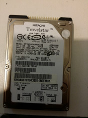 HDD Laptop 2.5&amp;quot; IDE ATA 40 GB Hitachi Travelstar HTS424040M9AT0 4200 RPM 8 MB foto