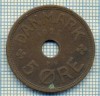 6755 MONEDA - DANEMARCA (DANMARK) - 5 ORE - ANUL 1928 -starea care se vede, Europa