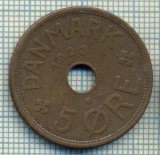 6756 MONEDA - DANEMARCA (DANMARK) - 5 ORE - ANUL 1928 -starea care se vede, Europa