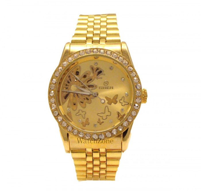 Ceas dama Automatic GOER Butterfly Gold Edition CEL MAI MIC PRET Grantat foto mare Ceas dama Automatic GOER Butterfly Gold Edition CEL MAI MIC PRET Grantat foto mare