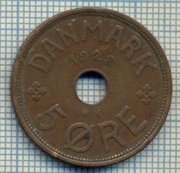6702 MONEDA - DANEMARCA (DANMARK) - 5 ORE - ANUL 1928 -starea care se vede