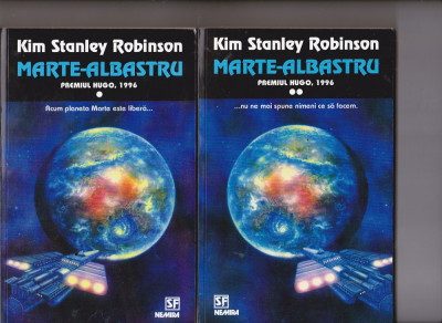 Kim Stanley Robinson - Marte albastru ( sf ) foto