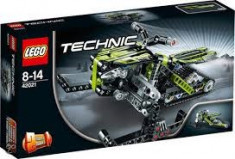 Vand Lego Technic-42021-Snowmobile, original, sigilat, 186 piese, 8-14 ani foto