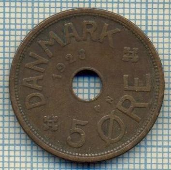 6707 MONEDA - DANEMARCA (DANMARK) - 5 ORE - ANUL 1928 -starea care se vede