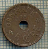 6721 MONEDA - DANEMARCA (DANMARK) - 5 ORE - ANUL 1928 -starea care se vede, Europa