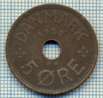 6748 MONEDA - DANEMARCA (DANMARK) - 5 ORE - ANUL 1928 -starea care se vede