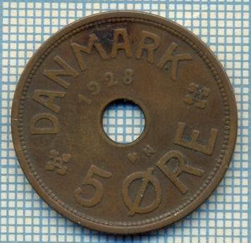 6682 MONEDA - DANEMARCA (DANMARK) - 5 ORE - ANUL 1928 -starea care se vede