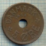 6745 MONEDA - DANEMARCA (DANMARK) - 5 ORE - ANUL 1928 -starea care se vede, Europa