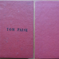 Howard Fast , Tom Paine , singur prin revolutii , Paris , 1948 , Revol. franceza
