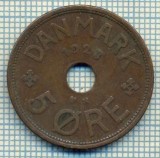 6749 MONEDA - DANEMARCA (DANMARK) - 5 ORE - ANUL 1928 -starea care se vede, Europa