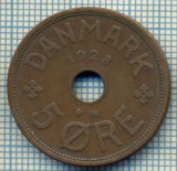 6705 MONEDA - DANEMARCA (DANMARK) - 5 ORE - ANUL 1928 -starea care se vede, Europa