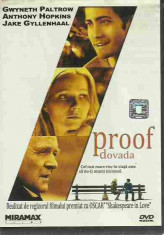 FILM Gwyneth Paltrow, Anthony Hopkins, Jake Gyllenhaal - DOVADA (PROOF) DVD foto