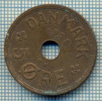 6729 MONEDA - DANEMARCA (DANMARK) - 5 ORE - ANUL 1928 -starea care se vede foto