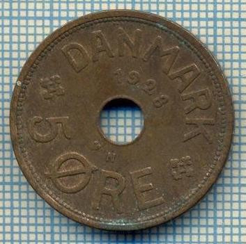 6729 MONEDA - DANEMARCA (DANMARK) - 5 ORE - ANUL 1928 -starea care se vede