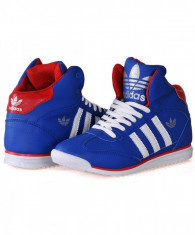 Ghete adidas SL albastru alb model nou 2015 foto