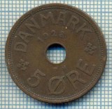 6747 MONEDA - DANEMARCA (DANMARK) - 5 ORE - ANUL 1928 -starea care se vede, Europa