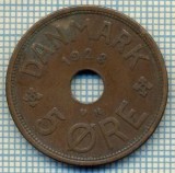 6724 MONEDA - DANEMARCA (DANMARK) - 5 ORE - ANUL 1928 -starea care se vede, Europa