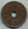 6708 MONEDA - DANEMARCA (DANMARK) - 5 ORE - ANUL 1928 -starea care se vede, Europa