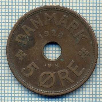 6694 MONEDA - DANEMARCA (DANMARK) - 5 ORE - ANUL 1928 -starea care se vede foto