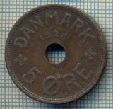 6710 MONEDA - DANEMARCA (DANMARK) - 5 ORE - ANUL 1928 -starea care se vede, Europa