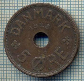 6710 MONEDA - DANEMARCA (DANMARK) - 5 ORE - ANUL 1928 -starea care se vede foto