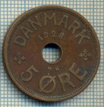 6739 MONEDA - DANEMARCA (DANMARK) - 5 ORE - ANUL 1928 -starea care se vede