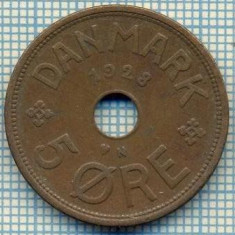 6742 MONEDA - DANEMARCA (DANMARK) - 5 ORE - ANUL 1928 -starea care se vede