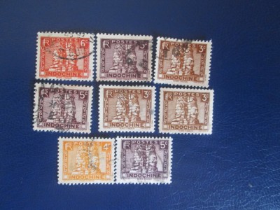 TIMBRE INDOCHINA foto