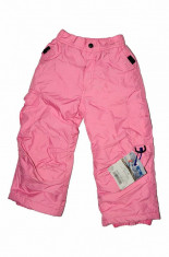 Pantaloni schi roz Rawik, matlasati, 4 ani foto