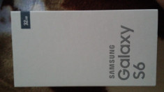 Vand Samsung Galaxy S6 nou, sigilat foto
