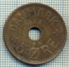6750 MONEDA - DANEMARCA (DANMARK) - 5 ORE - ANUL 1928 -starea care se vede, Europa