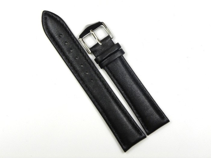 Curea ceas PIELE naturala de bovina 18 mm curea NEGRA NEGRU c001 Curea ceas PIELE naturala de bovina 18 mm curea NEGRA NEGRU c001