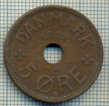 6714 MONEDA - DANEMARCA (DANMARK) - 5 ORE - ANUL 1928 -starea care se vede foto