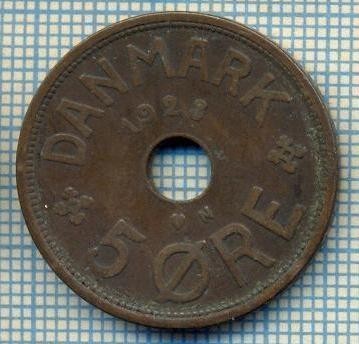6681 MONEDA - DANEMARCA (DANMARK) - 5 ORE - ANUL 1928 -starea care se vede foto